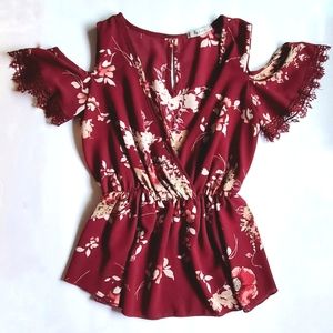Stylish Flower Print Blouse
